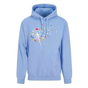 Funny Dandelion Books Gift For Reading Lover Gift Unisex Surf Hoodie