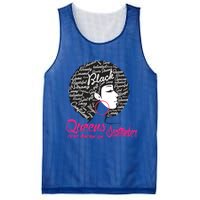 Funny Design Black Queen Was Born In September Gift Mesh Reversible Basketball Jersey Tank