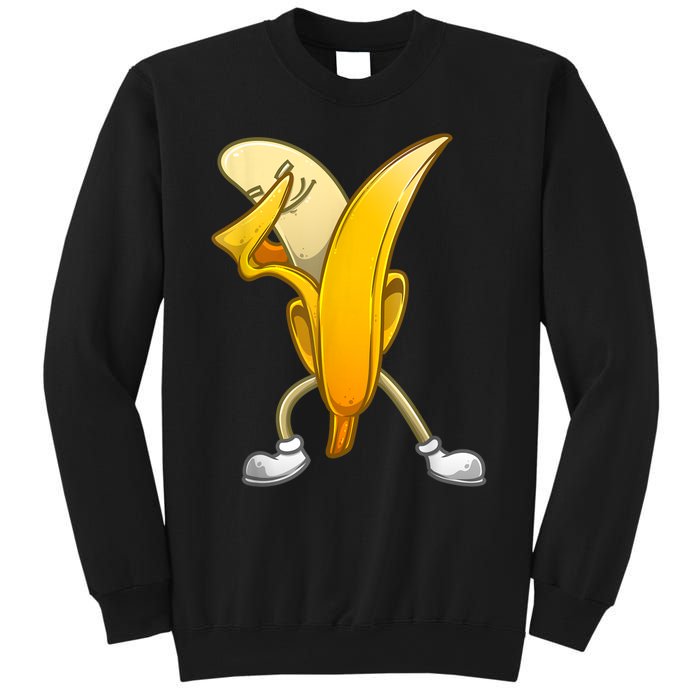 Funny Dabbing Banana Gift For Kids Boy Girl Cool Dancer Sweatshirt