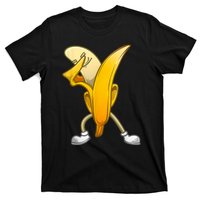 Funny Dabbing Banana Gift For Kids Boy Girl Cool Dancer T-Shirt