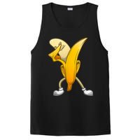 Funny Dabbing Banana Gift For Kids Boy Girl Cool Dancer PosiCharge Competitor Tank