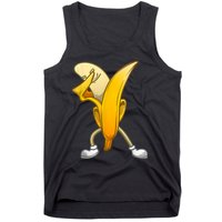 Funny Dabbing Banana Gift For Kids Boy Girl Cool Dancer Tank Top