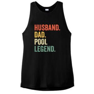 Father's Day Billiards Husband Dad Pool Legend Gift For Dad Ladies PosiCharge Tri-Blend Wicking Tank