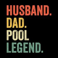 Father's Day Billiards Husband Dad Pool Legend Gift For Dad Flexfit Unipanel Trucker Cap