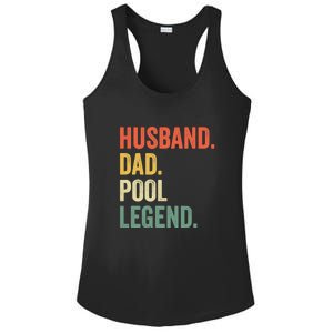 Father's Day Billiards Husband Dad Pool Legend Gift For Dad Ladies PosiCharge Competitor Racerback Tank