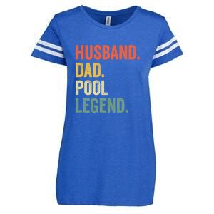 Father's Day Billiards Husband Dad Pool Legend Gift For Dad Enza Ladies Jersey Football T-Shirt