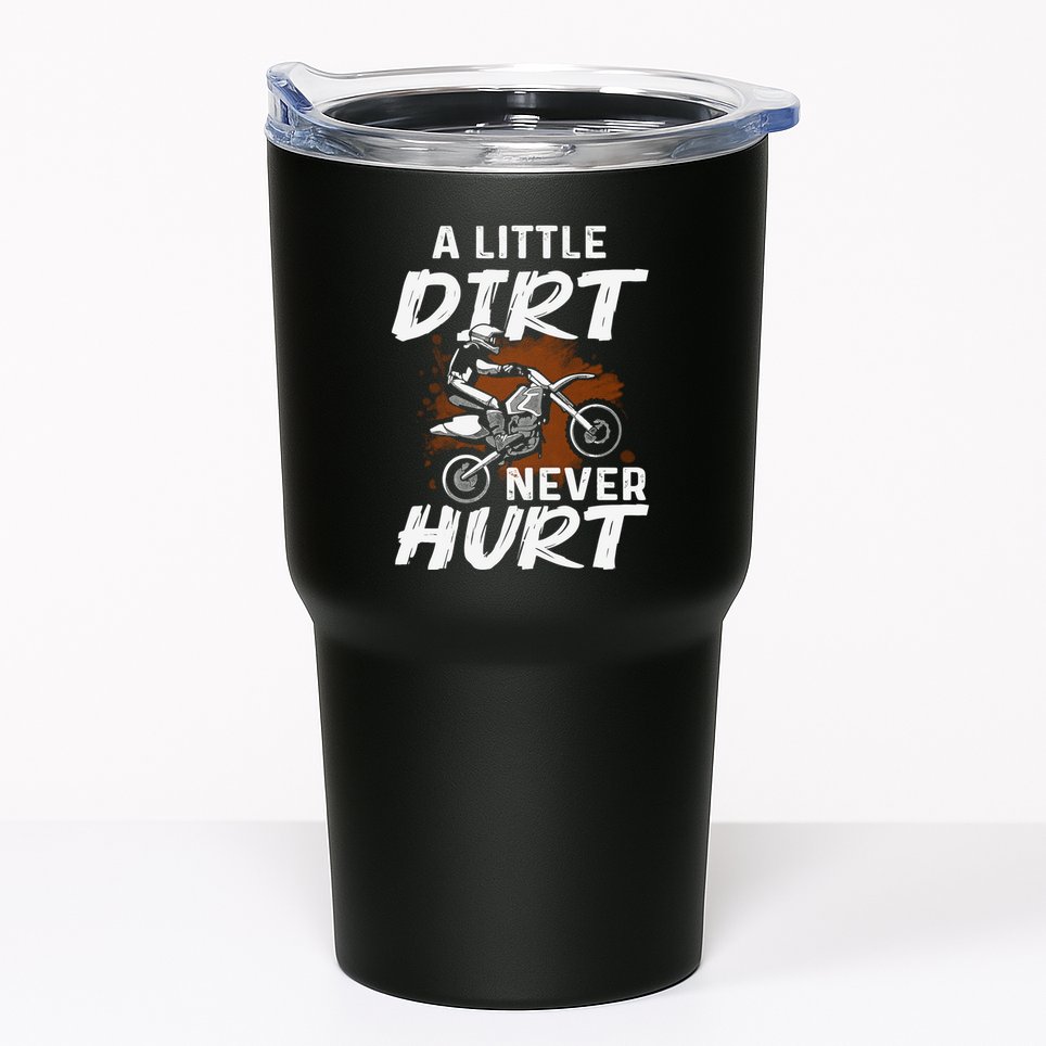 Funny Dirt Bike Art For Boy Motocross Biker Motorcycle Tumbler