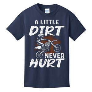 Funny Dirt Bike Art For Boy Motocross Biker Motorcycle Kids T-Shirt