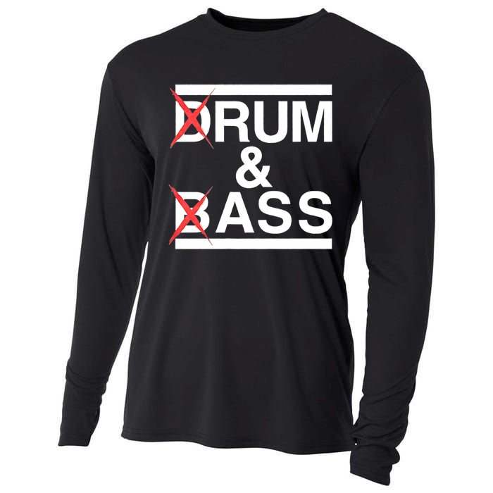 Funny Drum & Bass / Rum & Ass Lovers Cooling Performance Long Sleeve Crew