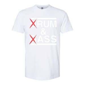 Funny Drum & Bass / Rum & Ass Lovers Softstyle CVC T-Shirt