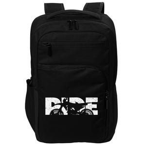 Funny Dirt Bike Motocross Motocross Dirt Bike Impact Tech Backpack