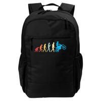 Funny Dirt Bike Evolution MX Motocross Rider vintage retro Daily Commute Backpack