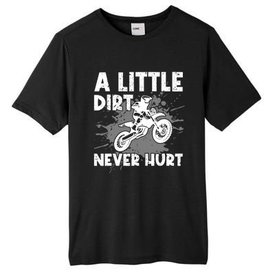 Funny Dirt Bike Design For Motocross Riding Tall Fusion ChromaSoft Performance T-Shirt