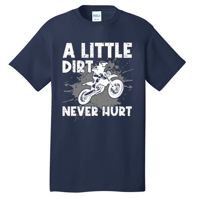 Funny Dirt Bike Design For Motocross Riding Tall T-Shirt