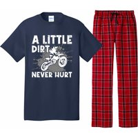 Funny Dirt Bike Design For Motocross Riding Pajama Set