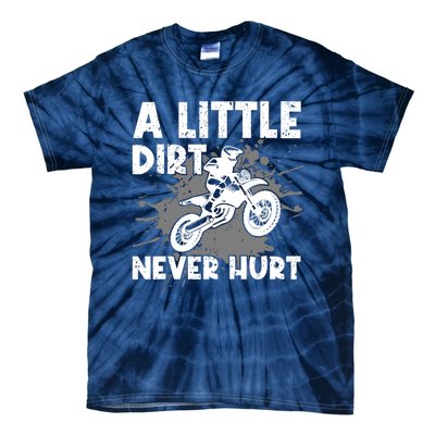 Funny Dirt Bike Design For Motocross Riding Tie-Dye T-Shirt