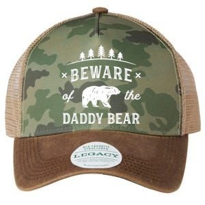 Fathers Day / Beware Daddy Bear Trees / Protective Dads Legacy Tie Dye Trucker Hat