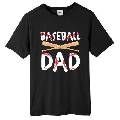 Father's Day Baseball Softball Lover Baseball Dad Cool Gift Tall Fusion ChromaSoft Performance T-Shirt