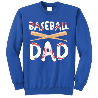 Father's Day Baseball Softball Lover Baseball Dad Cool Gift Sweatshirt