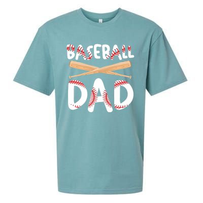 Father's Day Baseball Softball Lover Baseball Dad Cool Gift Sueded Cloud Jersey T-Shirt