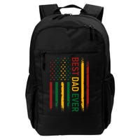 Father's day Best dad ever with US american flag Backpack