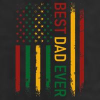 Father's day Best dad ever with US american flag Adult Drive Performance Visor