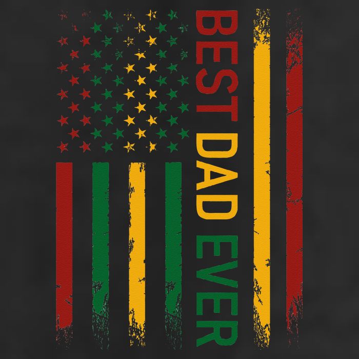 Father's day Best dad ever with US american flag Adult Drive Performance Visor