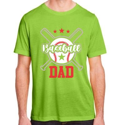 Father's Day Baseball Softball Lover Baseball Dad Meaningful Gift Adult ChromaSoft Performance T-Shirt