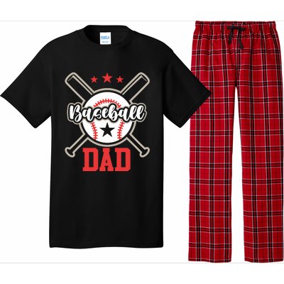 Father's Day Baseball Softball Lover Baseball Dad Meaningful Gift Pajama Set