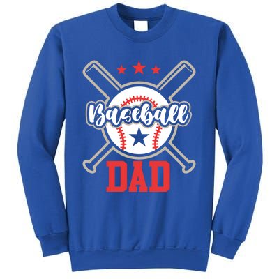 Father's Day Baseball Softball Lover Baseball Dad Meaningful Gift Sweatshirt