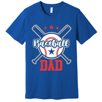 Father's Day Baseball Softball Lover Baseball Dad Meaningful Gift Premium T-Shirt