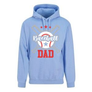 Father's Day Baseball Softball Lover Baseball Dad Meaningful Gift Unisex Surf Hoodie