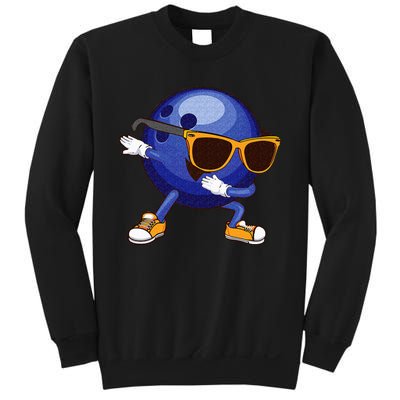 Funny Dabbing Bowling Gift For Bowler Dancer Sweatshirt