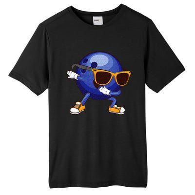 Funny Dabbing Bowling Gift For Bowler Dancer Tall Fusion ChromaSoft Performance T-Shirt