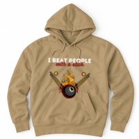 Father's Day Billiards Pool Player I Beat People With A Stick Gift For Dad Hoodie