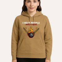 Father's Day Billiards Pool Player I Beat People With A Stick Gift For Dad Hoodie