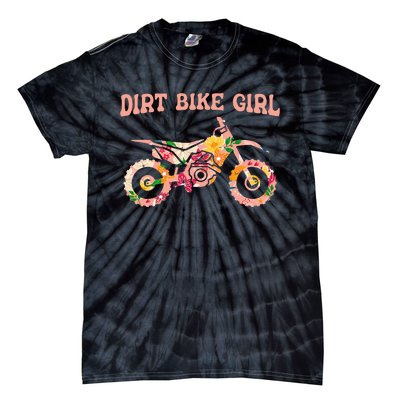 Funny Dirt Bike Motocross Dirt Biking Dirt Bike Girl Tie-Dye T-Shirt