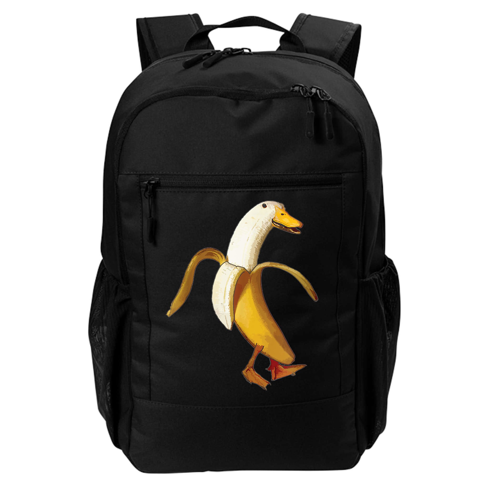 Funny Duck Banana Farm Animal Lover Backpack