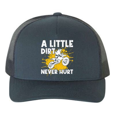 Funny Dirt Bike Design For Motocross Riding Yupoong Adult 5-Panel Trucker Hat