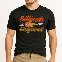 Father's Day Billiards Is My Girlfriend Pool Player Gift For Dad Performance Shirt