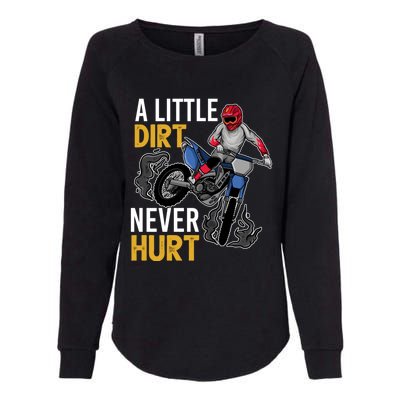 Funny Dirt Bike Design For Boy Girl Motorbike Racing Womens California Wash Sweatshirt