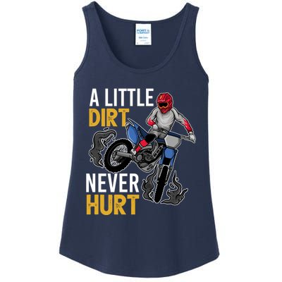 Funny Dirt Bike Design For Boy Girl Motorbike Racing Ladies Essential Tank