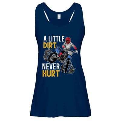 Funny Dirt Bike Design For Boy Girl Motorbike Racing Ladies Essential Flowy Tank