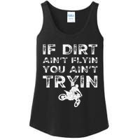 Funny Dirt Bike Riding Mx Motocross Rider Supercross Ladies Essential Tank