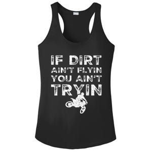 Funny Dirt Bike Riding Mx Motocross Rider Supercross Ladies PosiCharge Competitor Racerback Tank