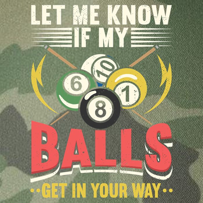 Father's Day Billiards Let Me Know If My Balls Gift For Dad Legacy Tie Dye Trucker Hat