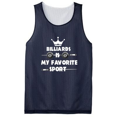 Father's Day Billiards Is My Favorite Sport Funny Pool Gift For Dad Mesh Reversible Basketball Jersey Tank