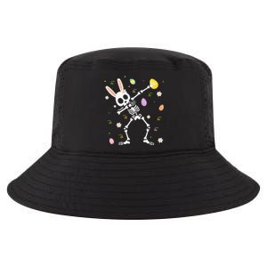 Funny Dabbing Bunny Skeleton Hunting Eggs easter Cool Comfort Performance Bucket Hat