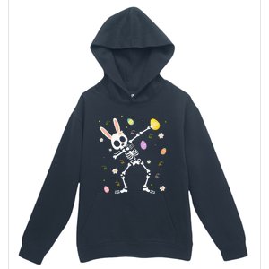 Funny Dabbing Bunny Skeleton Hunting Eggs easter Urban Pullover Hoodie