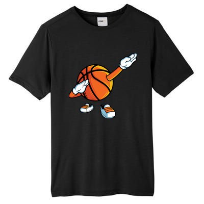 Funny Dabbing Basketball Dancing Ball Game In Shoes For Boy Tall Fusion ChromaSoft Performance T-Shirt